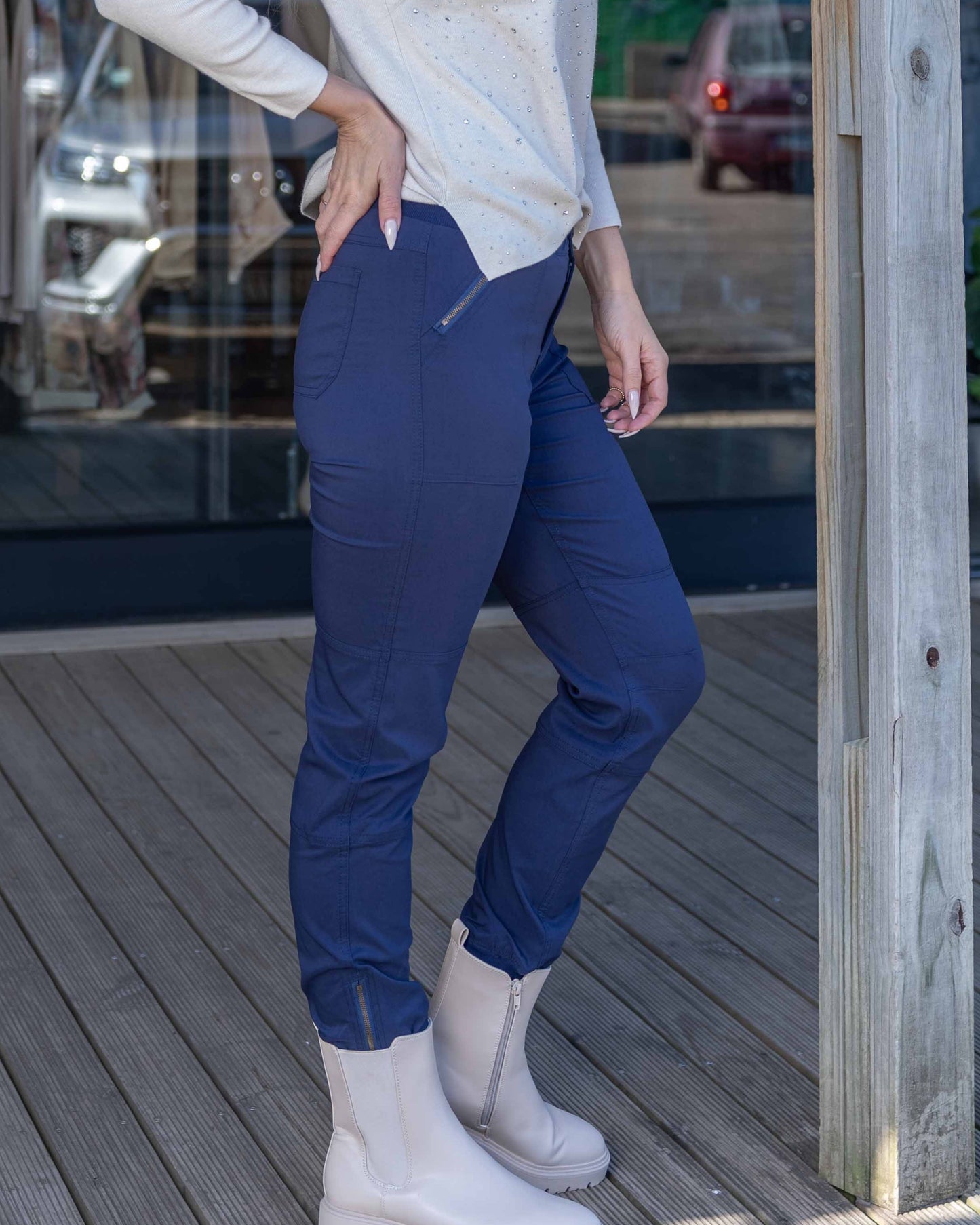Bon Bon Cargo Pants | Navy