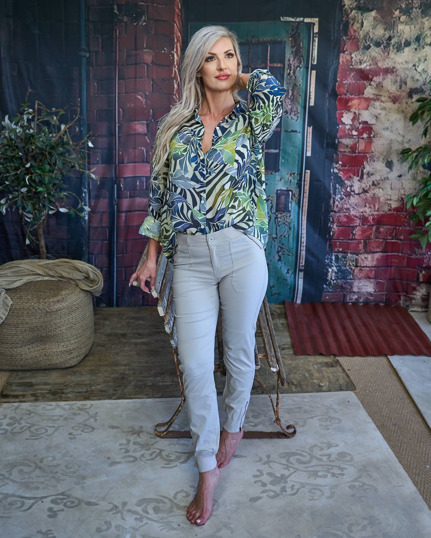 Bon Bon Cargo Pants | Pebble