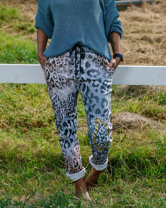 Bright Side Drawstring Pants | Seafoam Sage