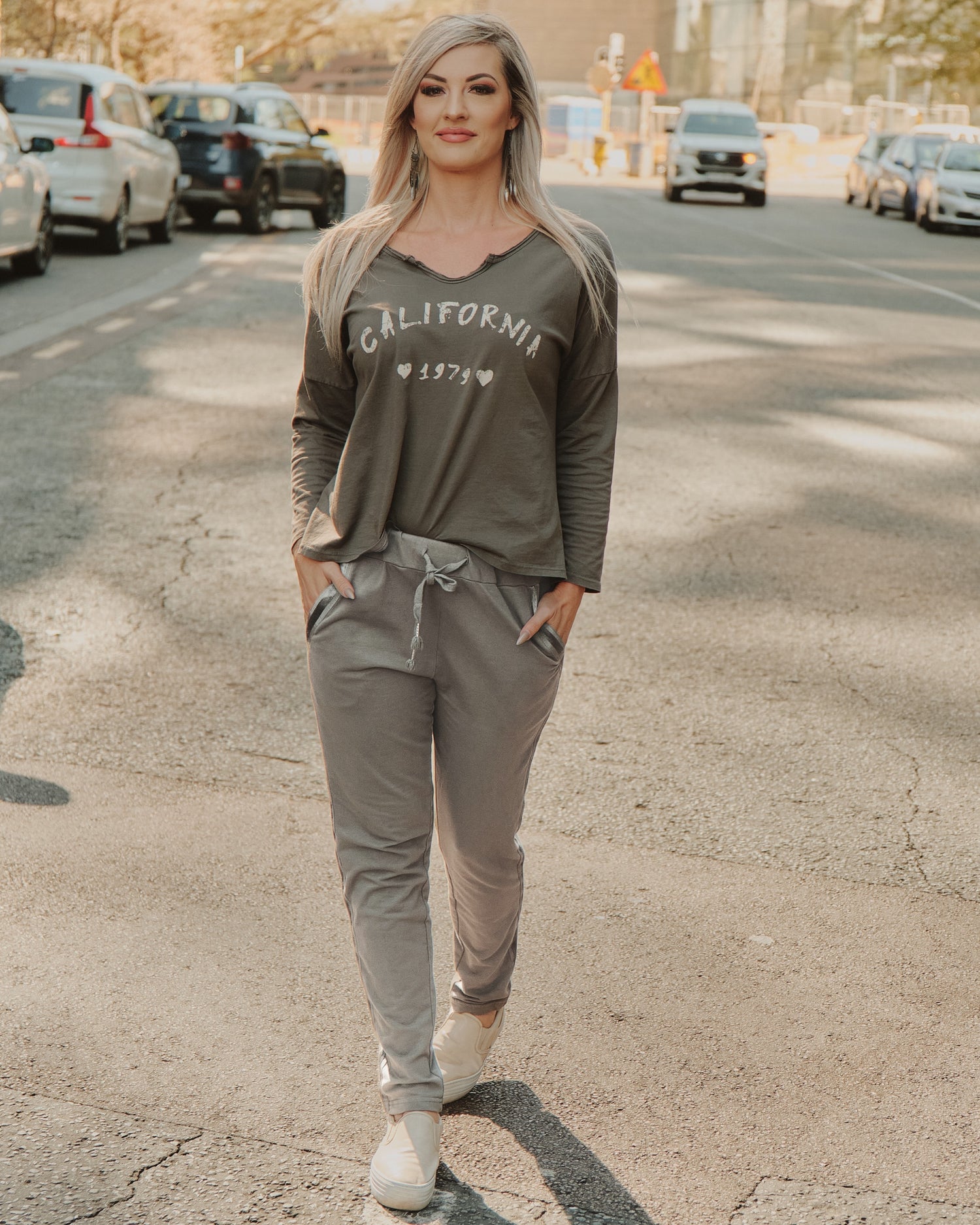 California Girl Top | Mocha Mousse