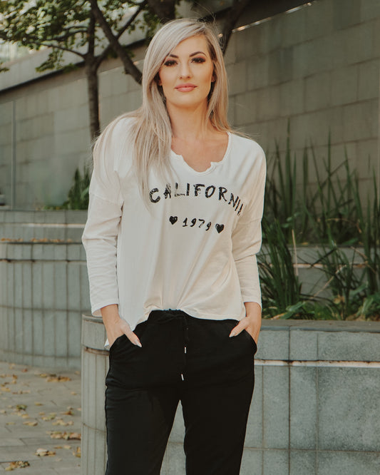 California Girl Top | White