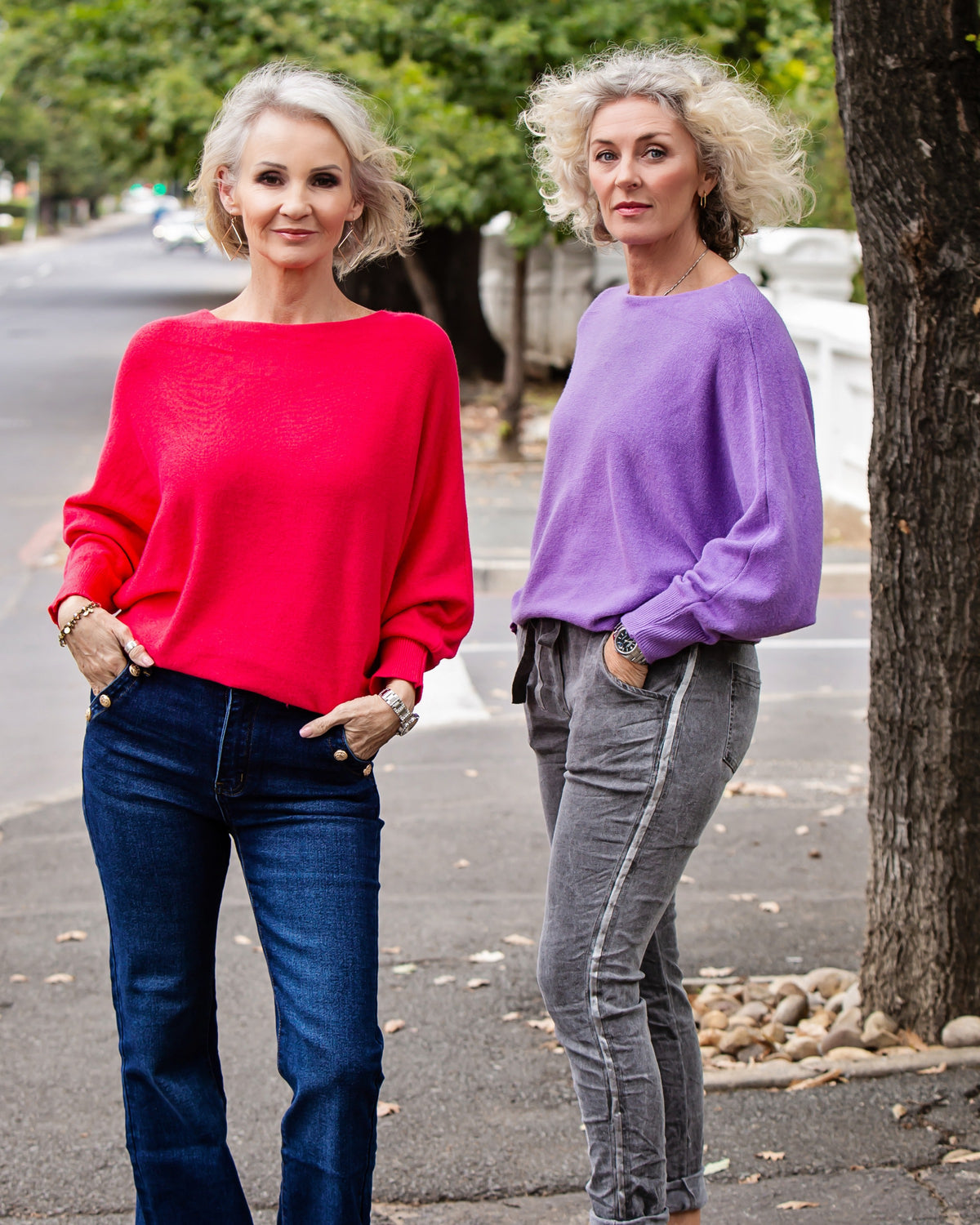Cashmere Feel Knit | Deep Coral