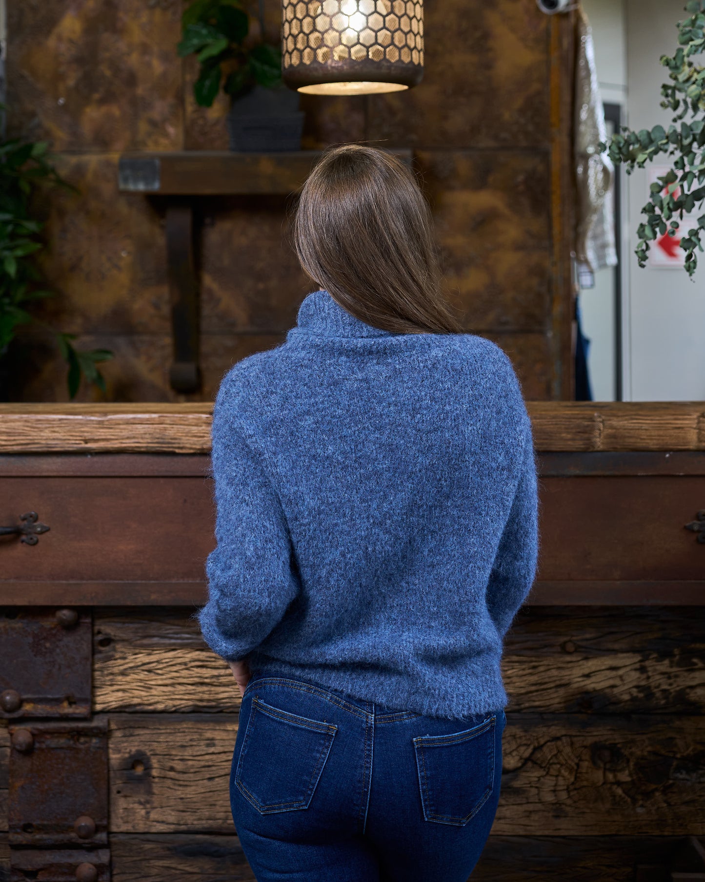 Chasing Hearts Knit | Blue