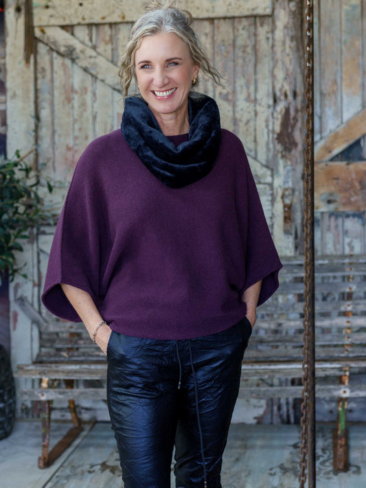 Chasing Joy Knit | Burgundy