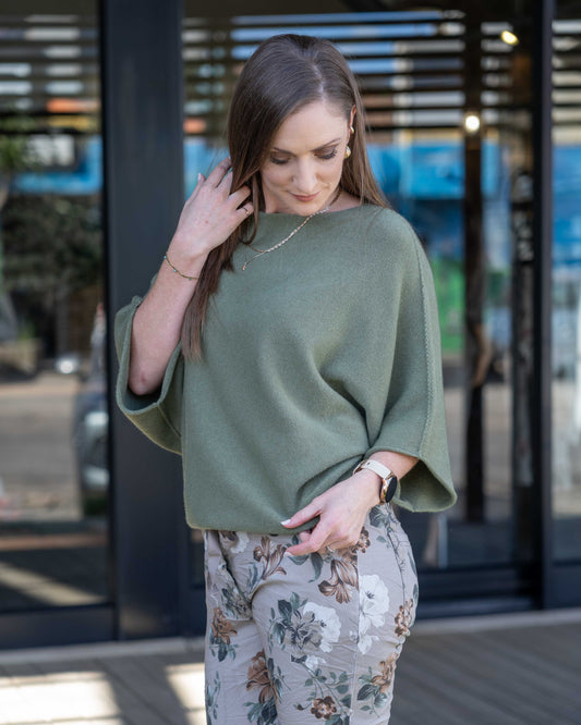 Chasing Joy Knit | Olive