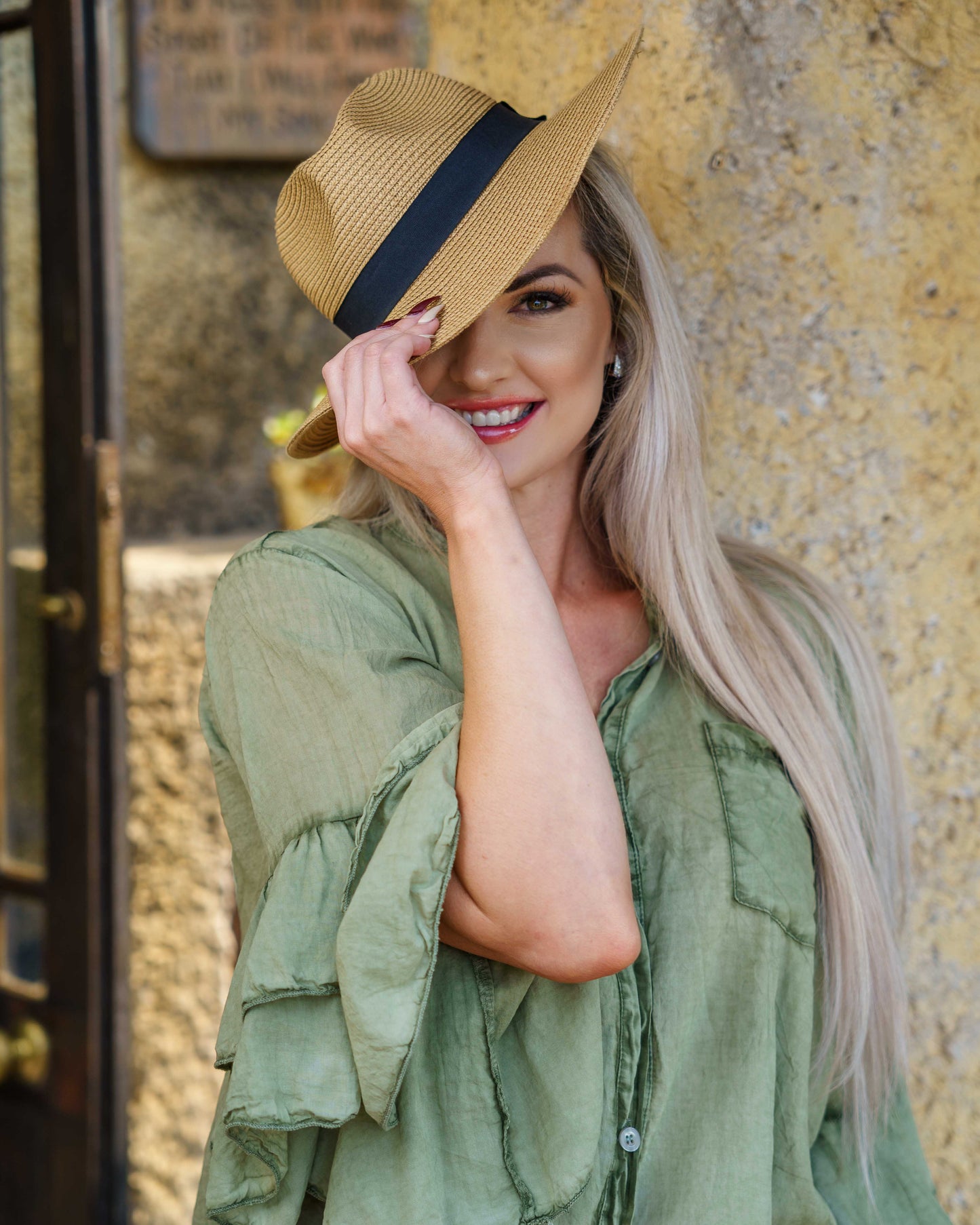 Cloud Sleeve Top | Olive