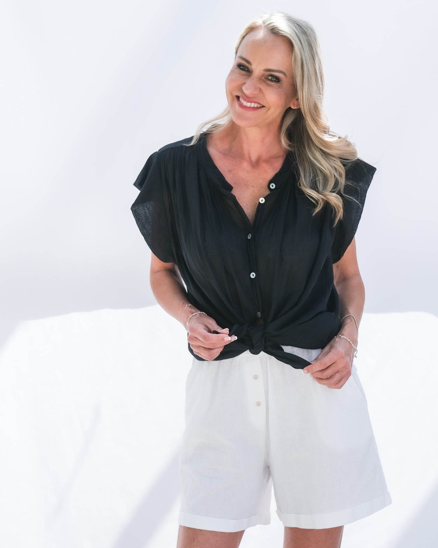 Cloud & Cotton Shirt | Black