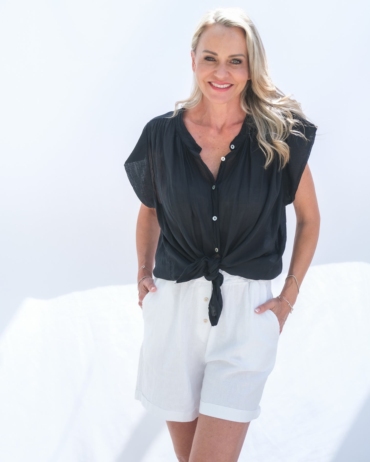 Cloud & Cotton Shirt | Black