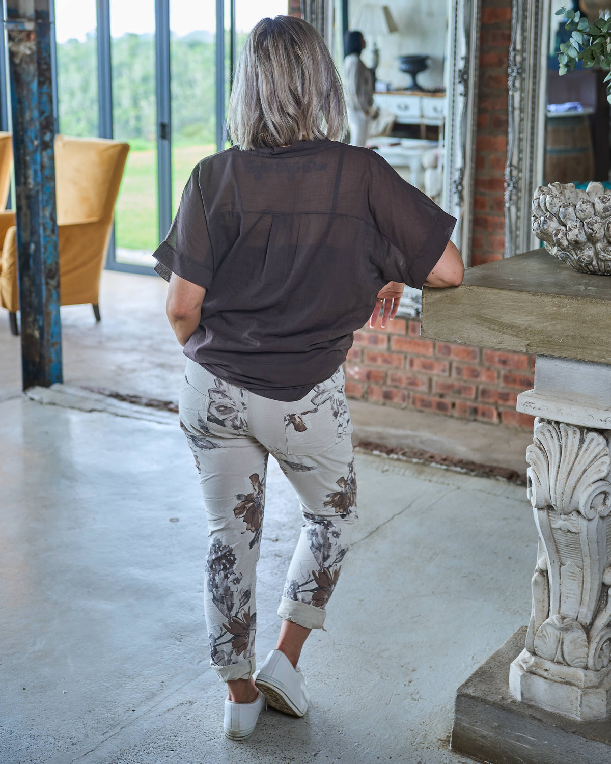 Coastal Calm Shirt | Chocolate