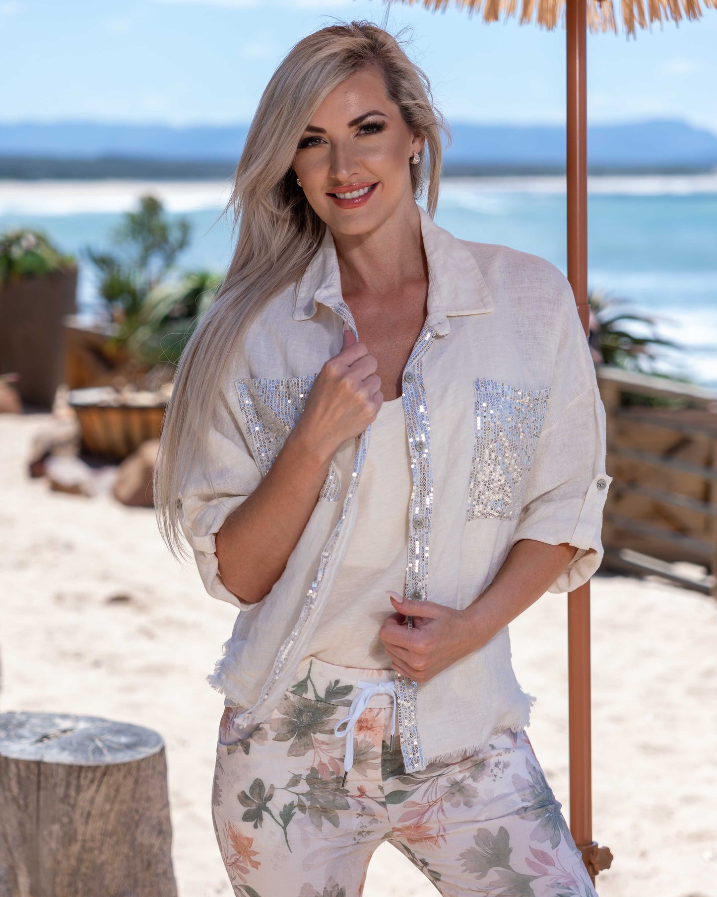 Cosmic Shimmer Shirt | Antique