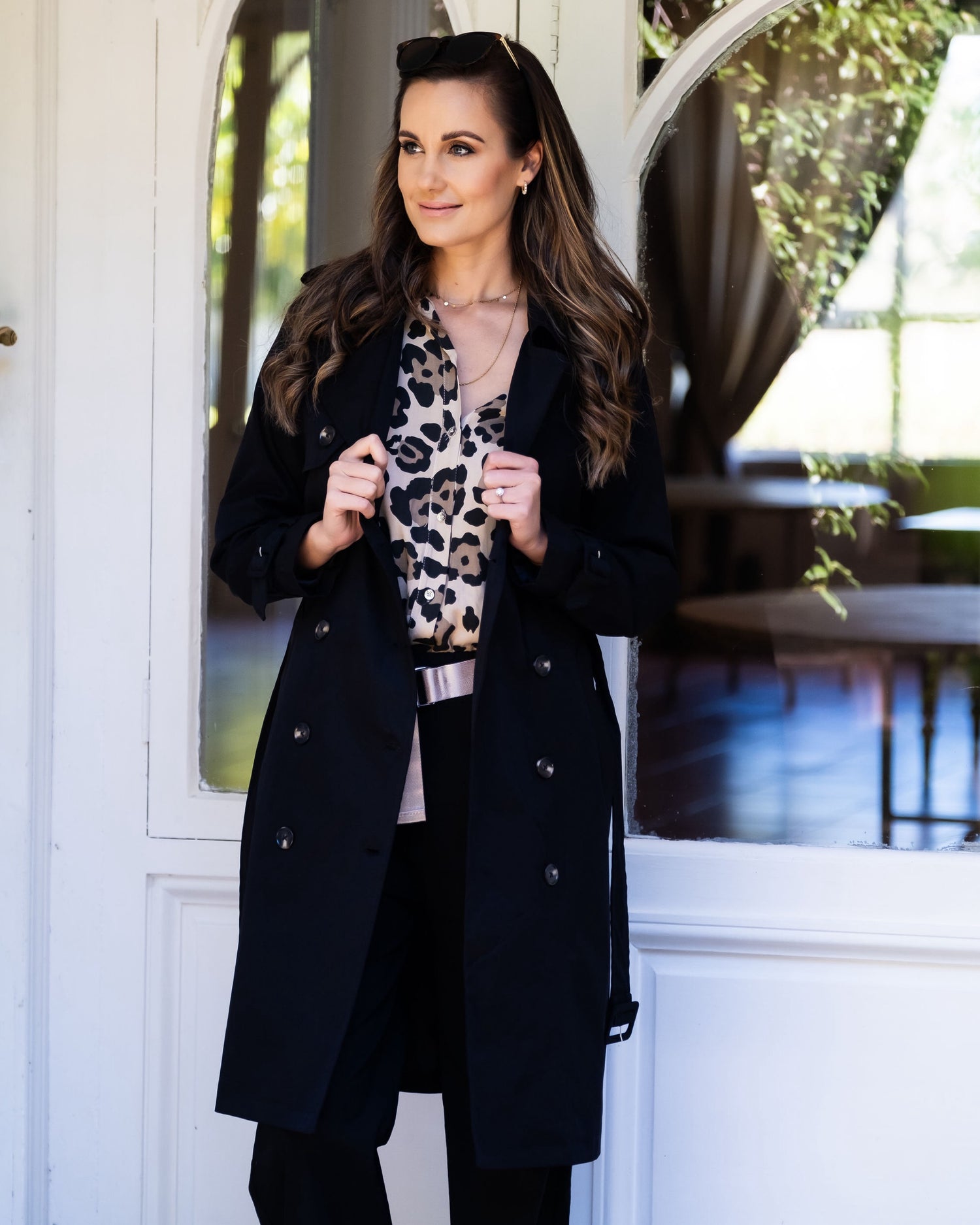 Dancing In The Rain Trench | Black