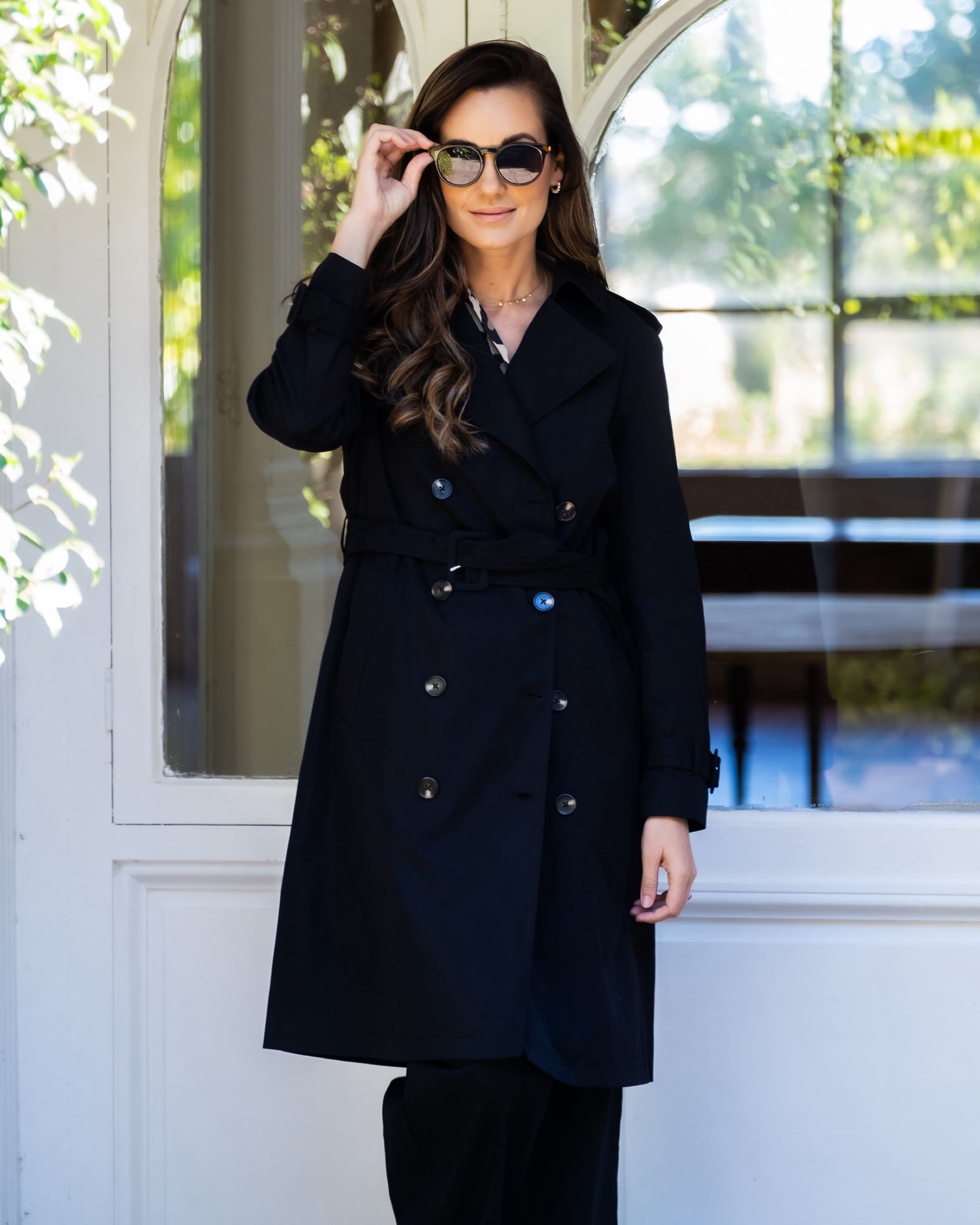Dancing In The Rain Trench | Black