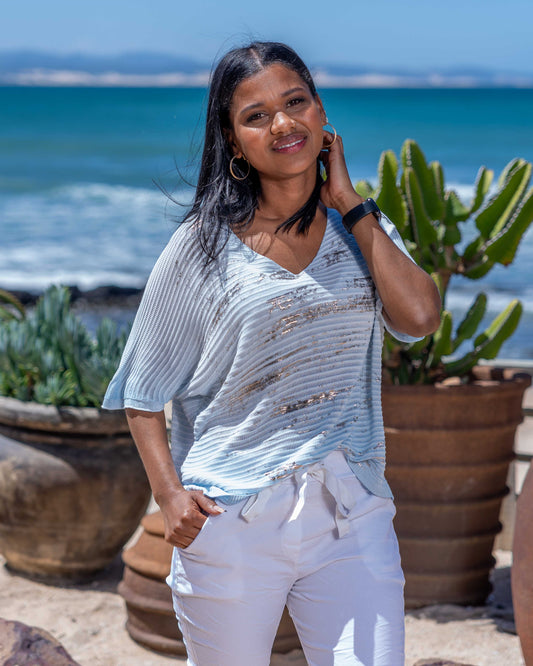 Daybreak Ease Knit | Sky Blue