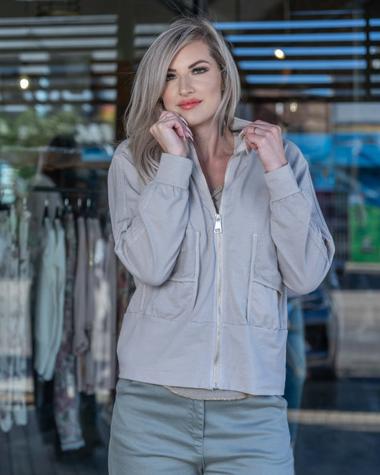 Downtown Street Jacket | Beige