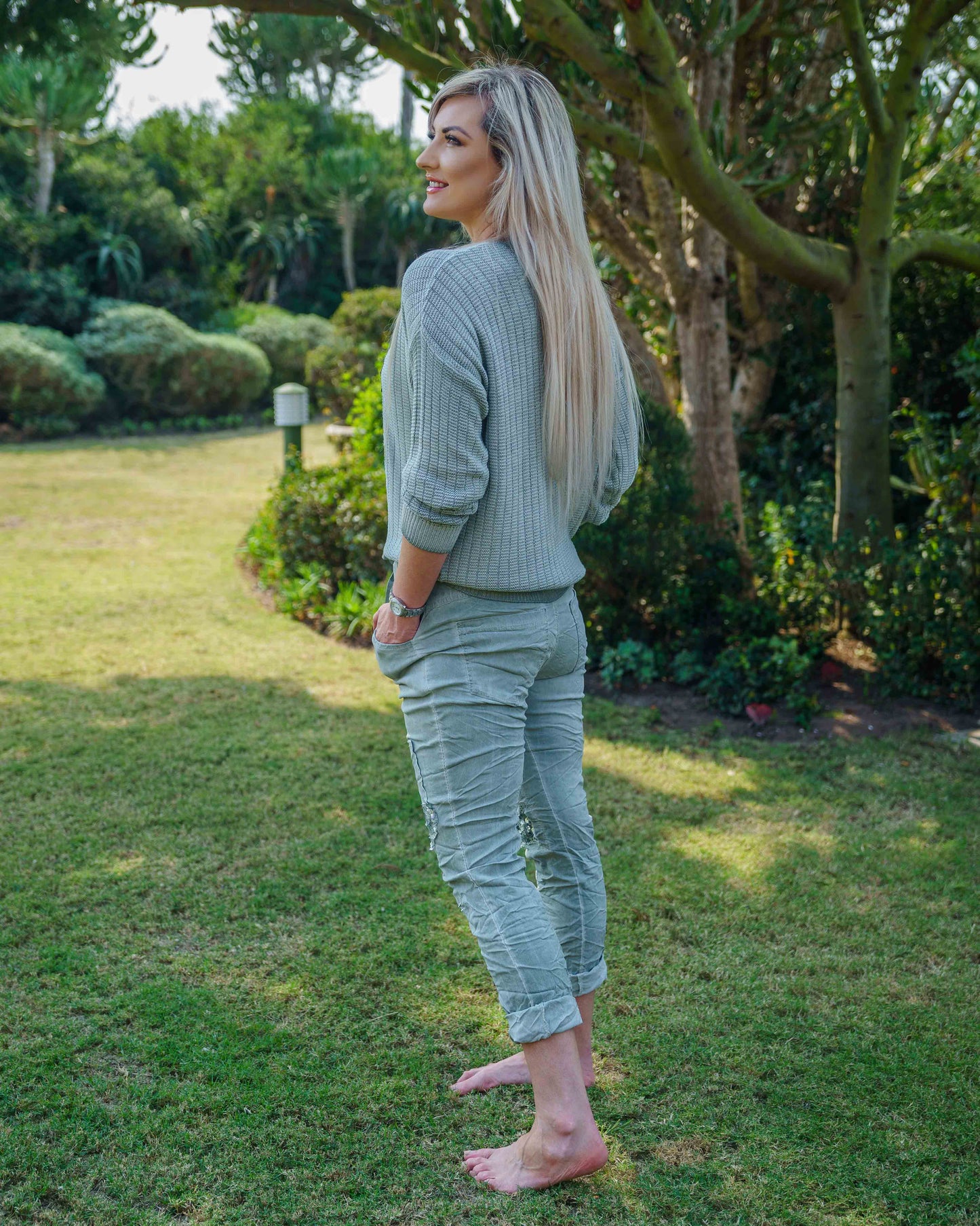 Eye Candy Knit | Khaki