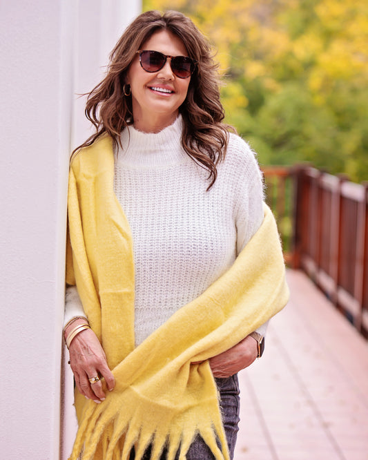 Feather Touch Knit | Milk