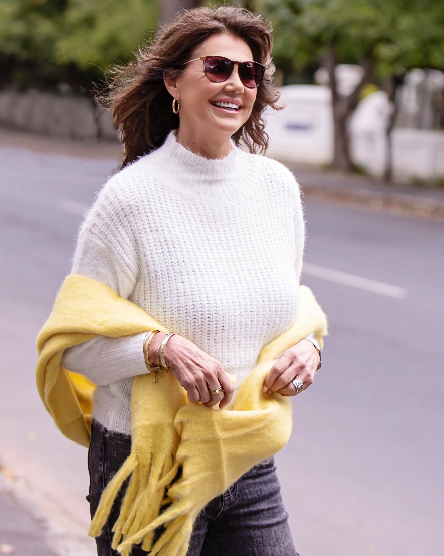 Feather Touch Knit | Milk