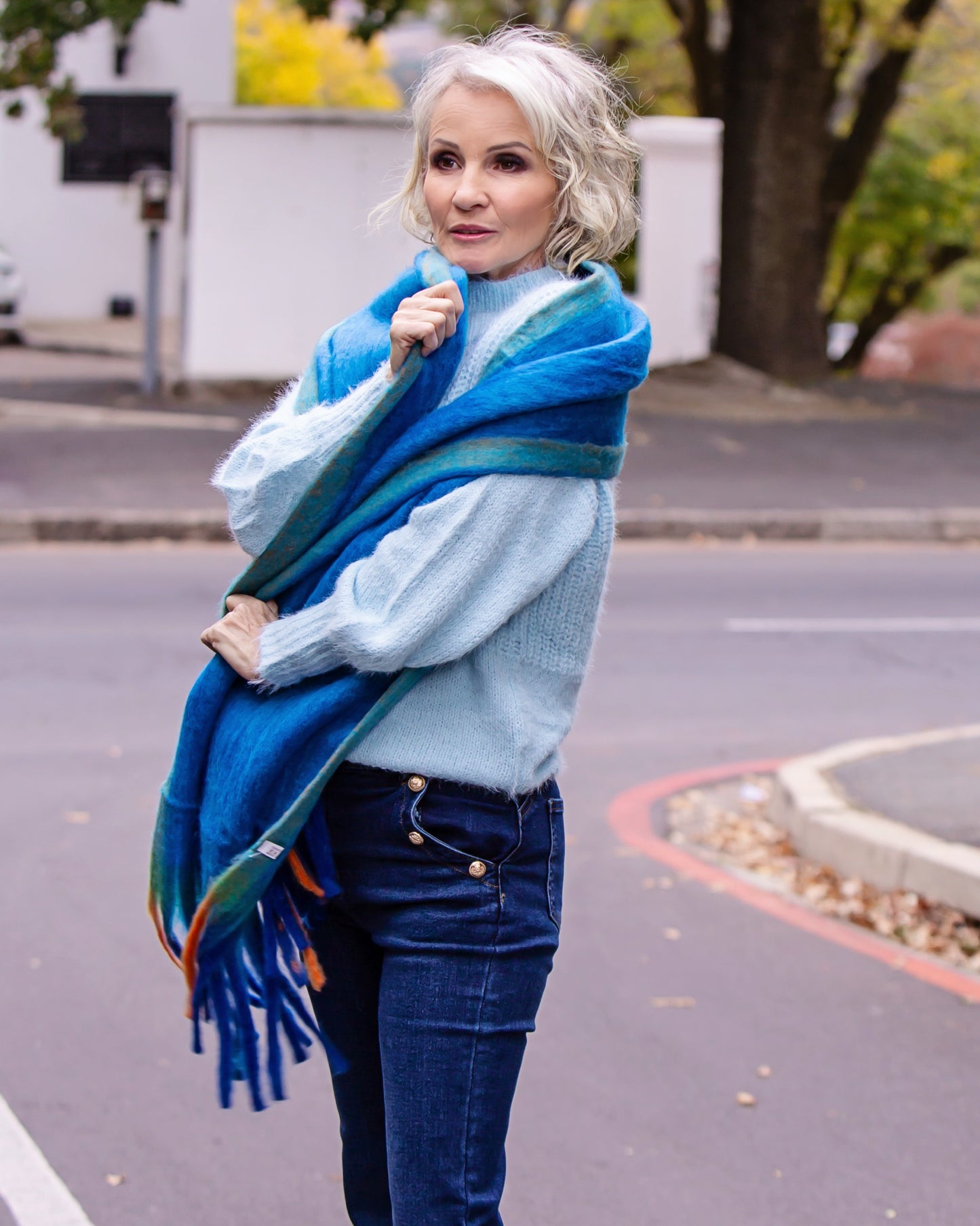 Feather Touch Knit | Sky Blue