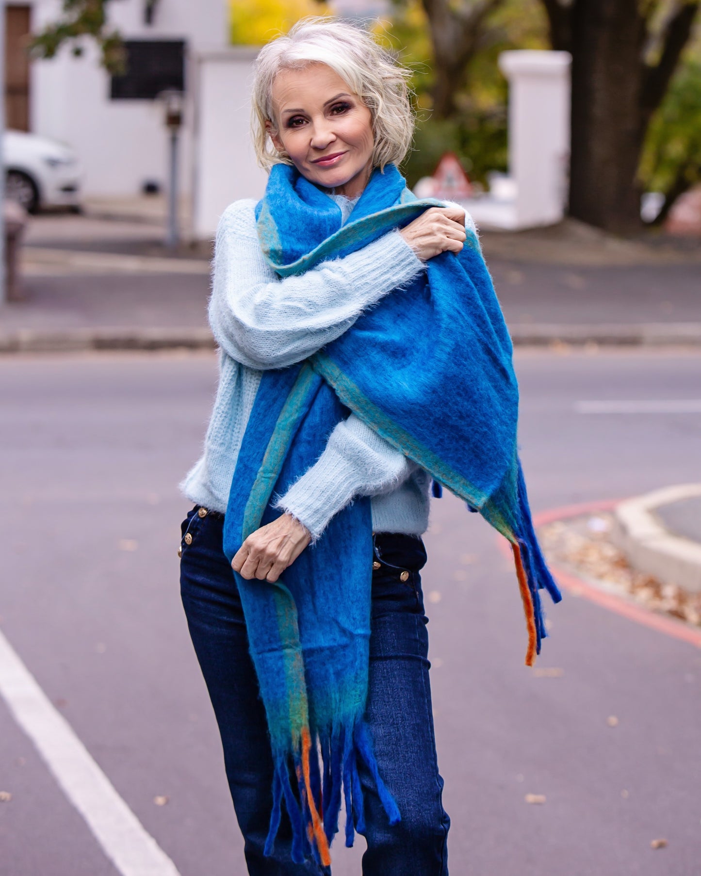 Feather Touch Knit | Sky Blue