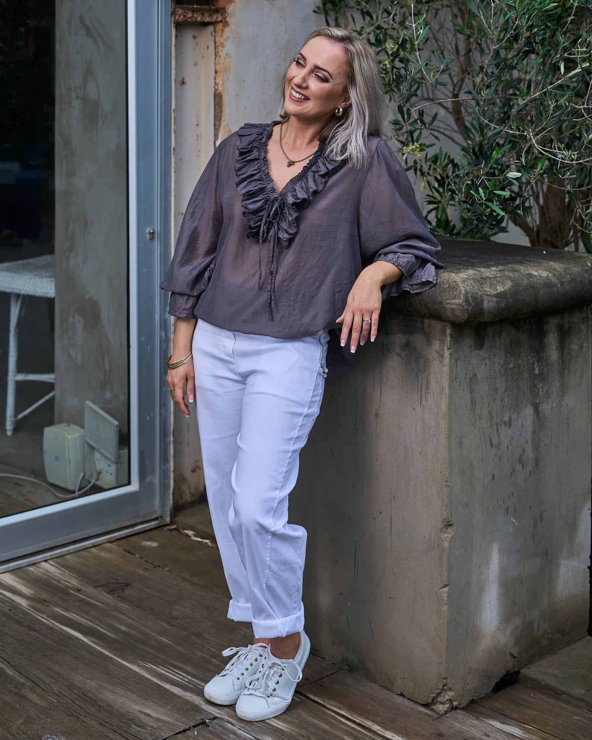 Got Your Attention Blouse | Cocoa
