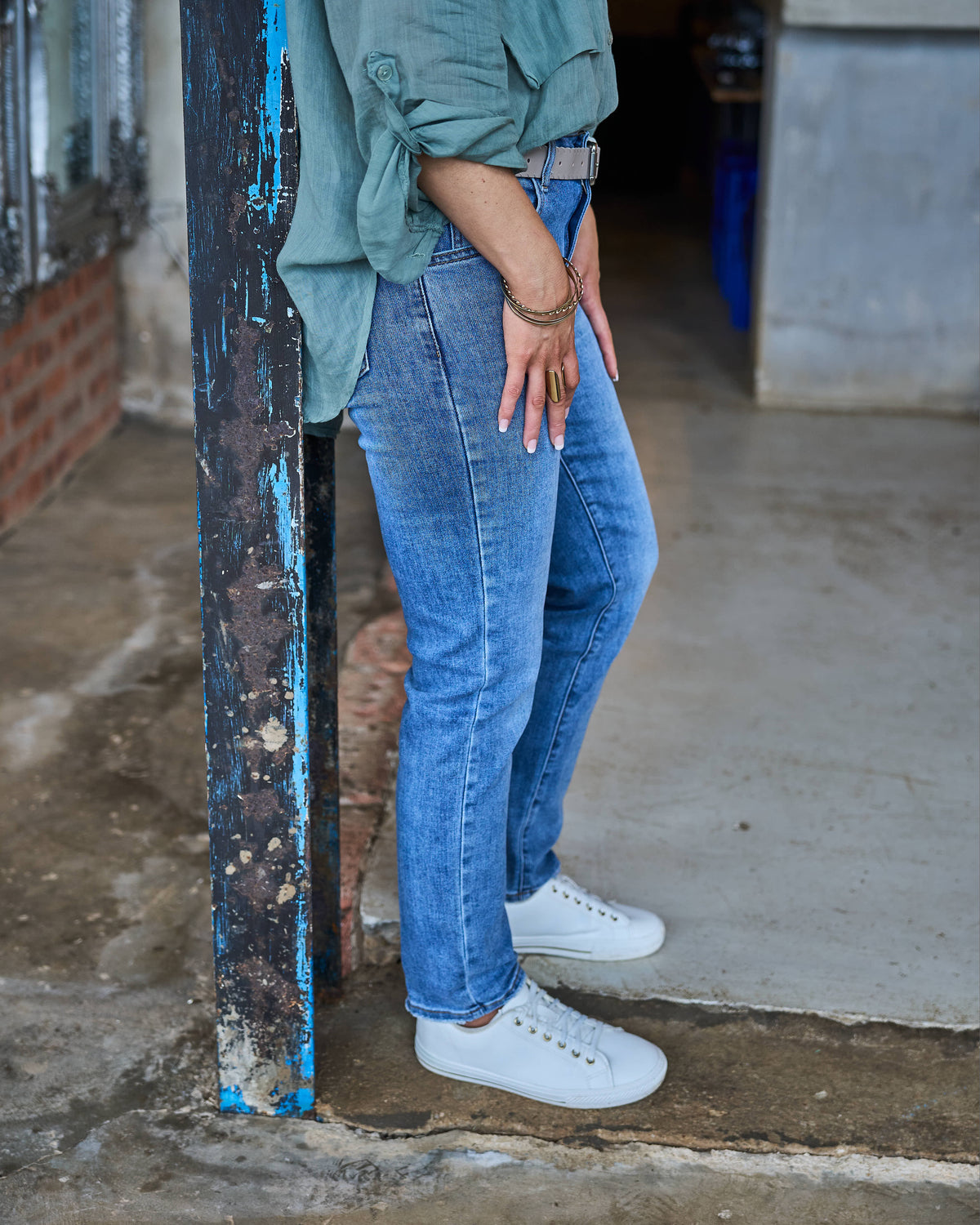 Gracefully Yours Shirt | Sage