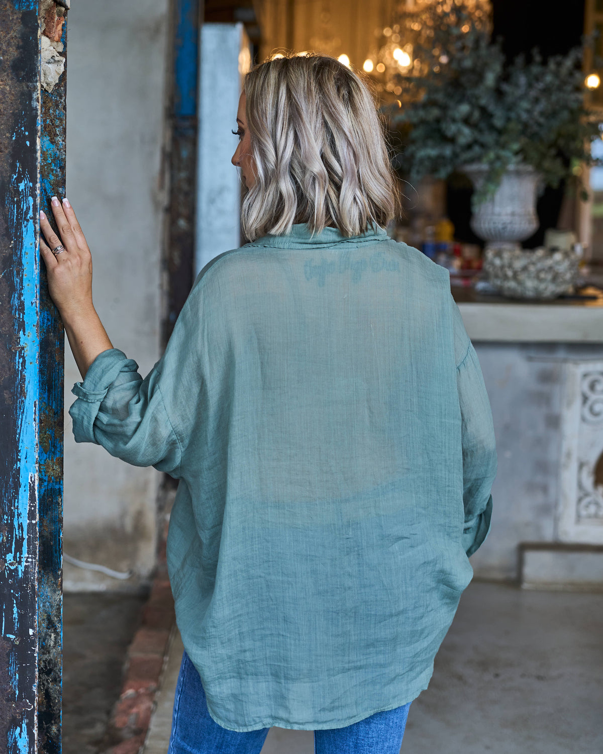 Gracefully Yours Shirt | Sage