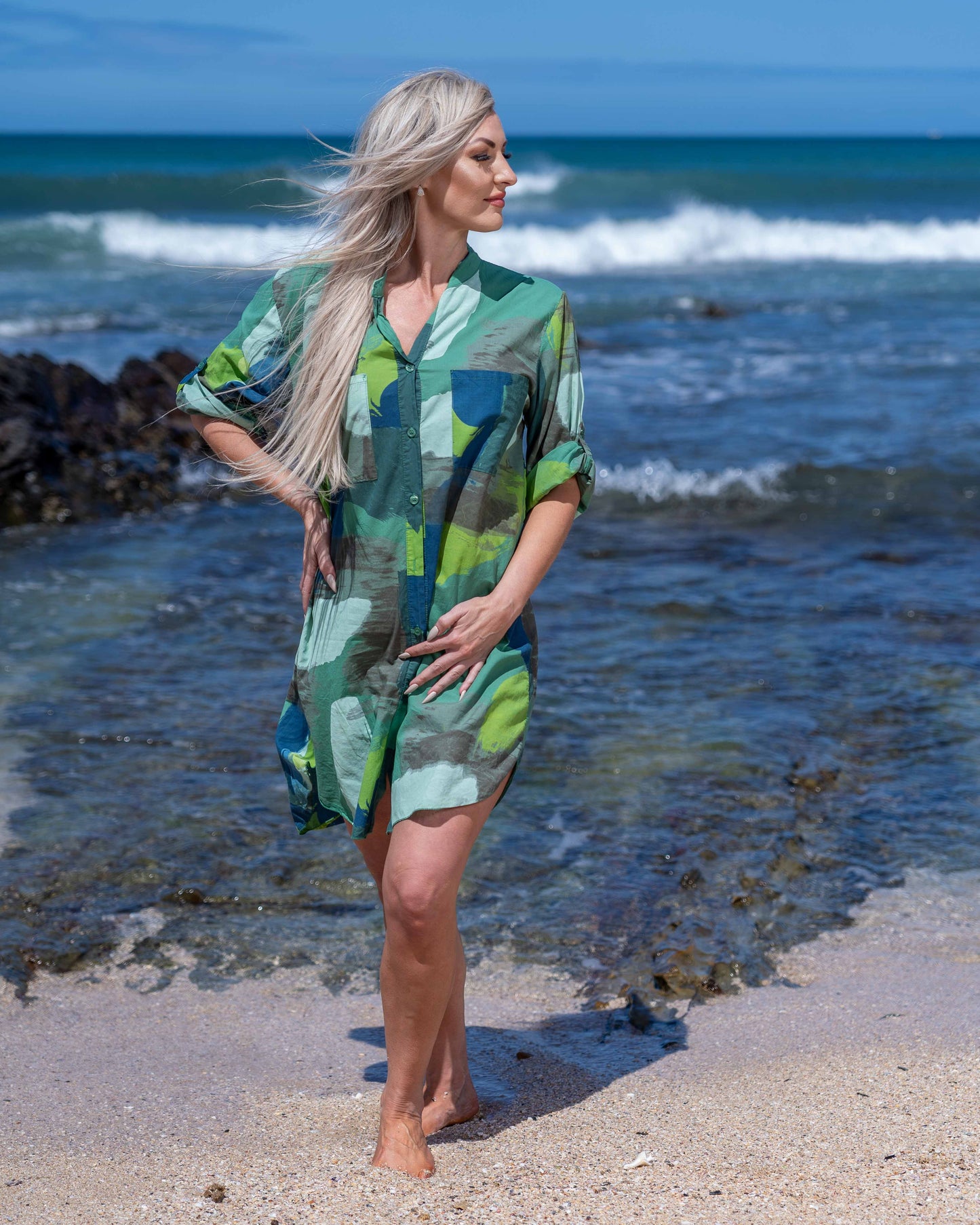 Gypsy Grace Dress | Green