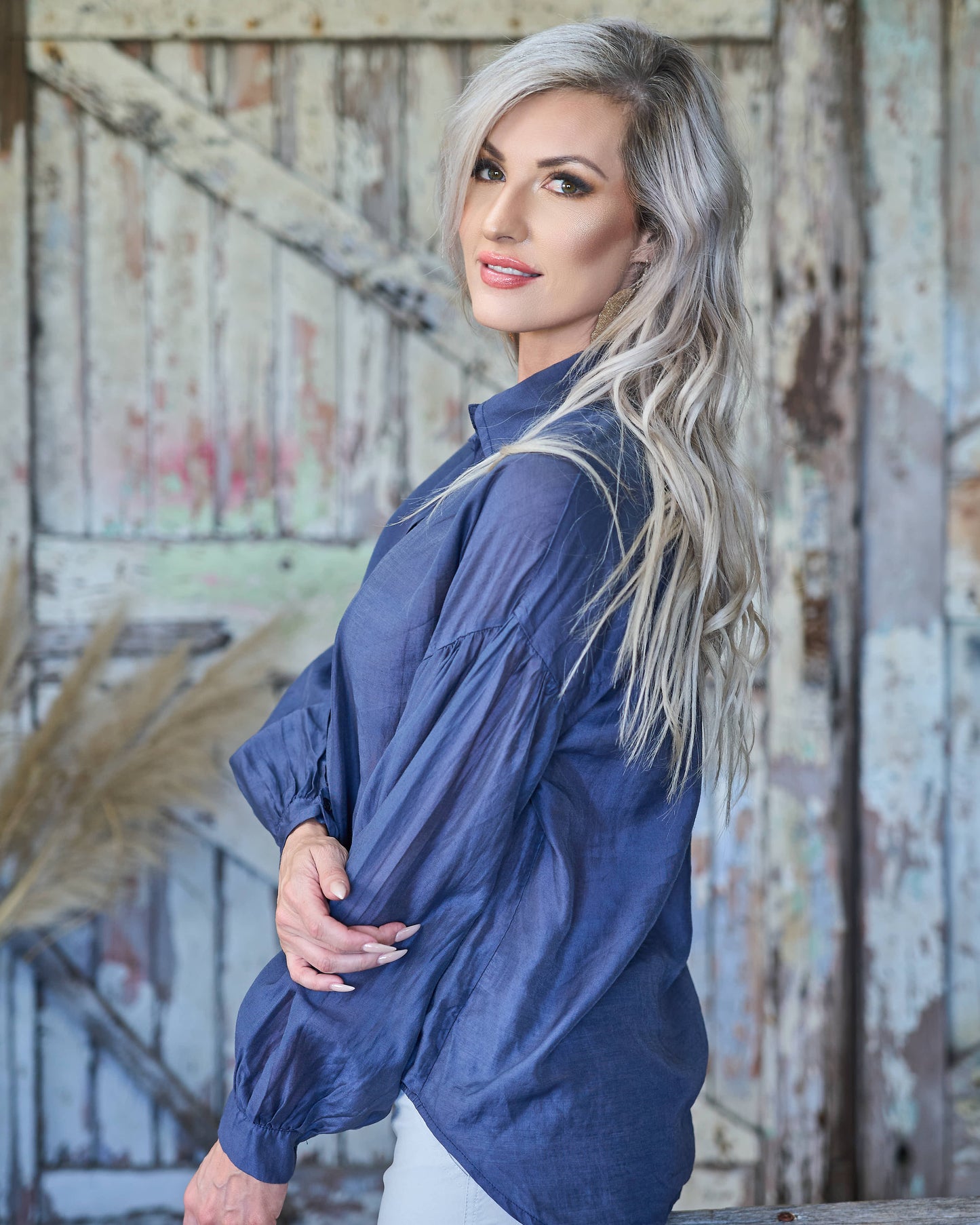 Hailey Shirt | Blue