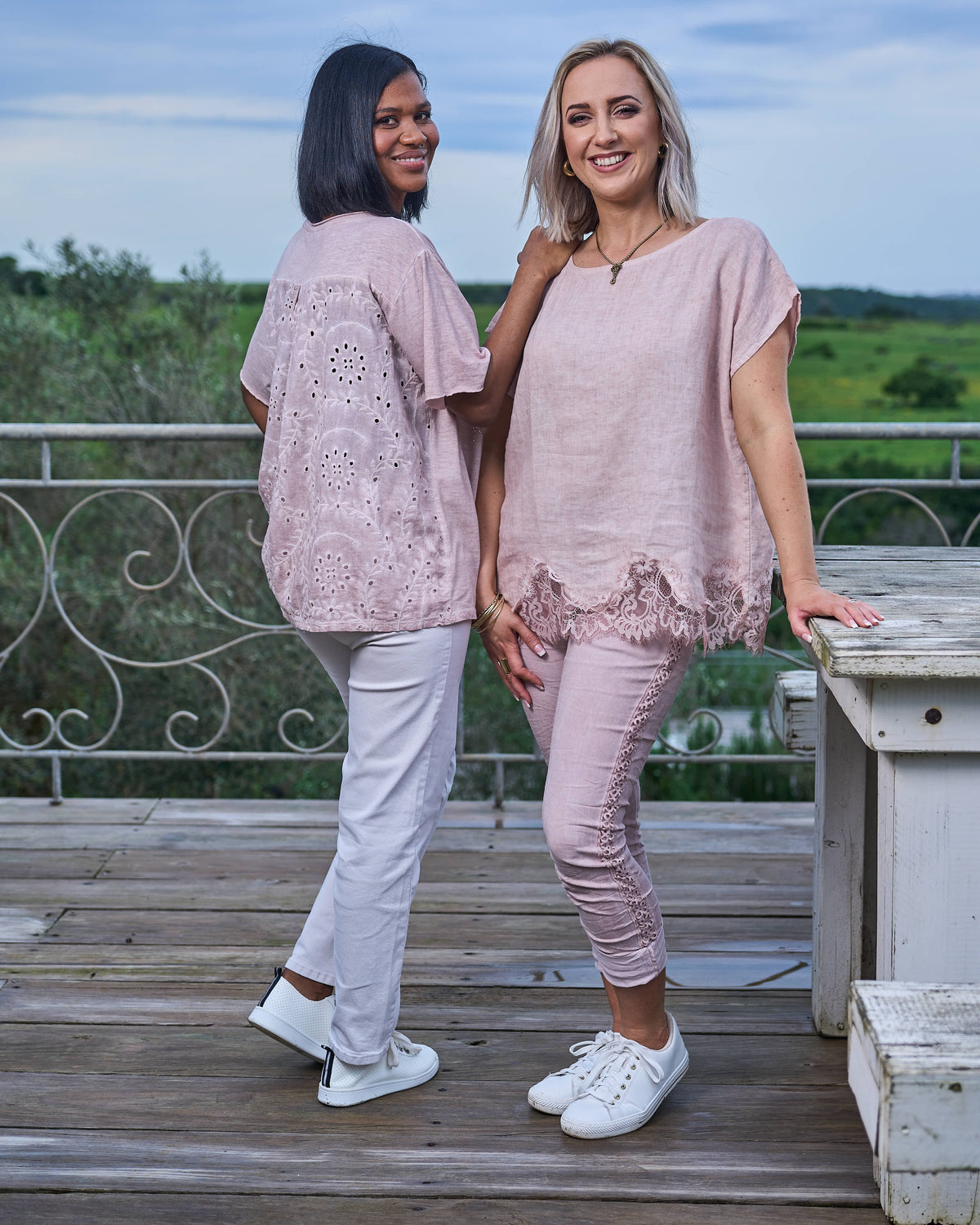 Happy Weekend Top | Blush