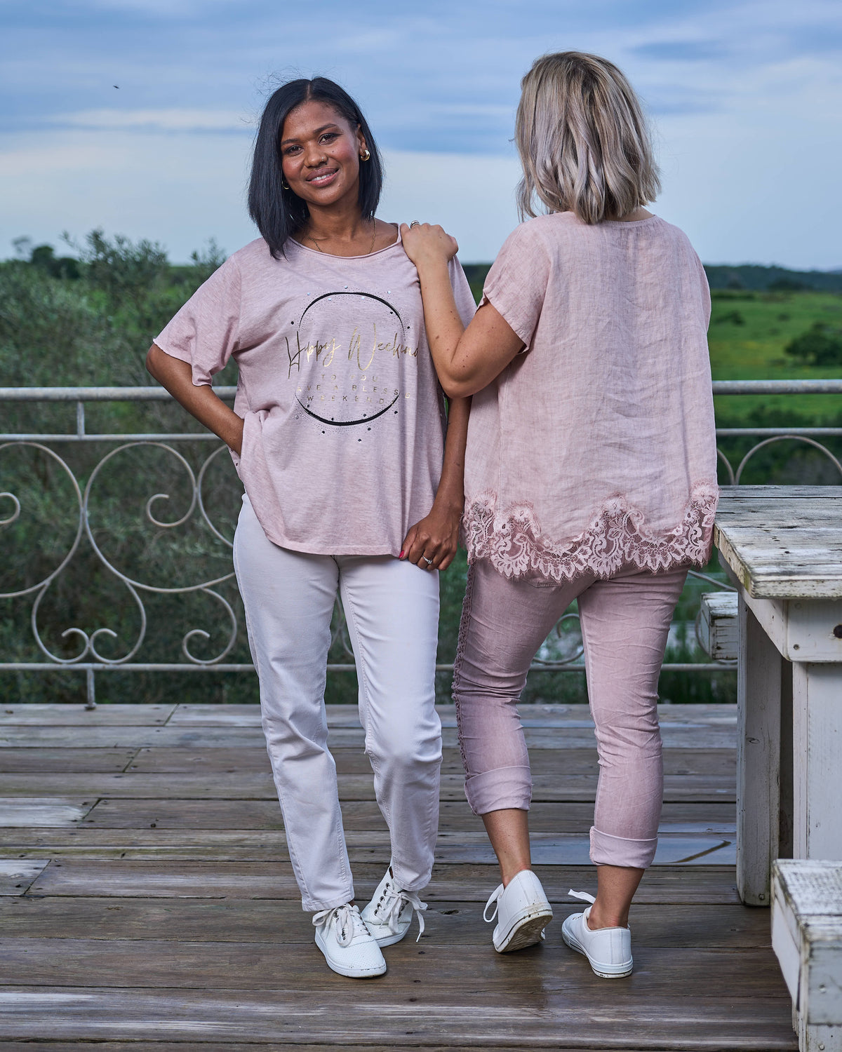 Happy Weekend Top | Blush