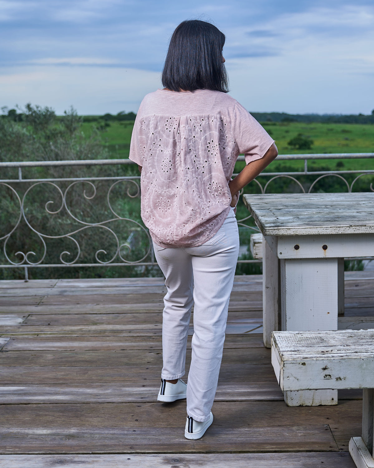 Happy Weekend Top | Blush