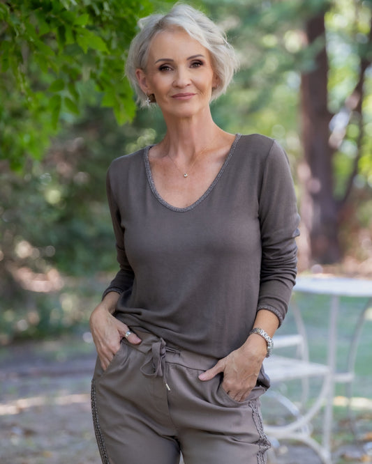 Heartfelt Moment Knit | Mocha