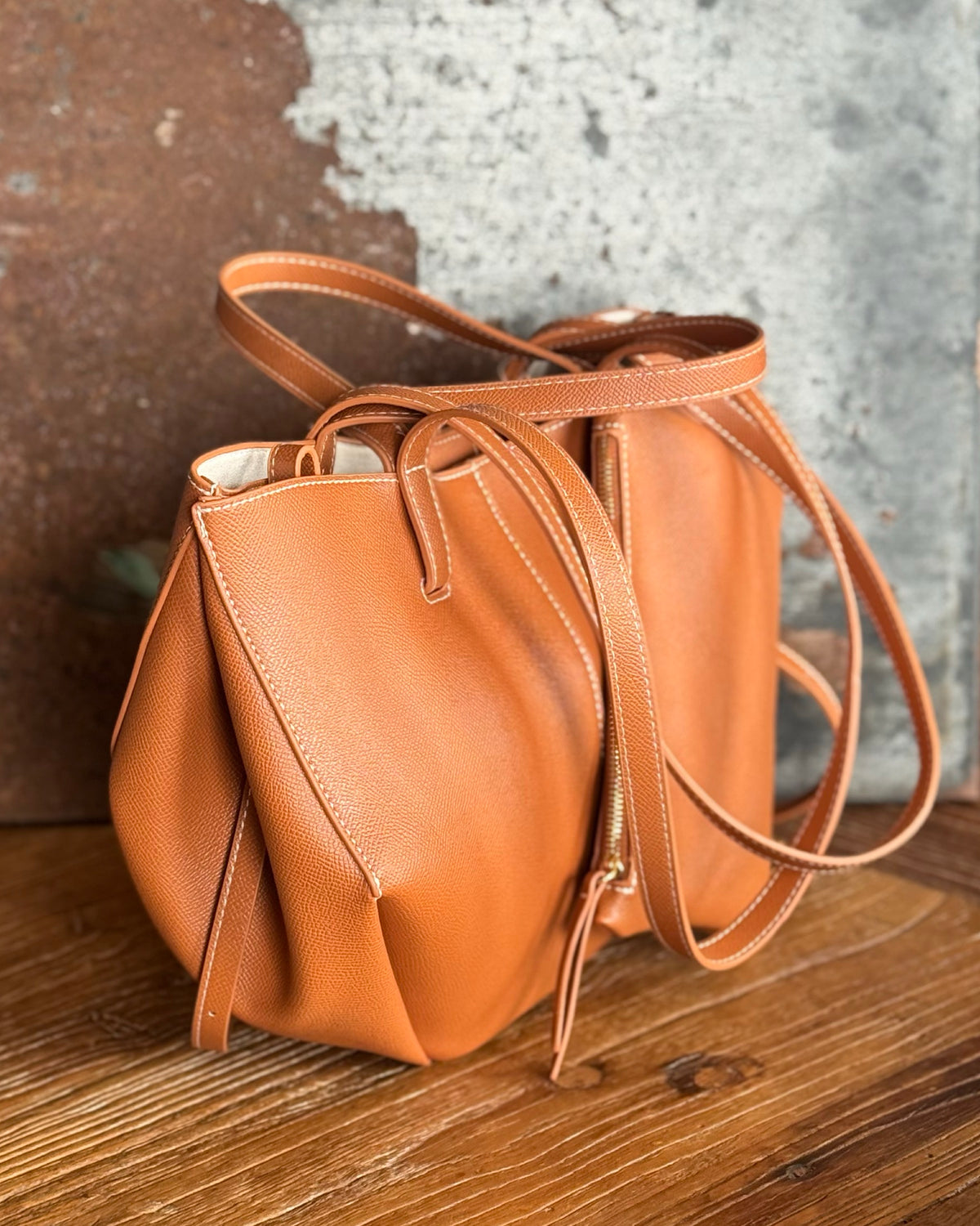 The Florence Wing Tote | Tan