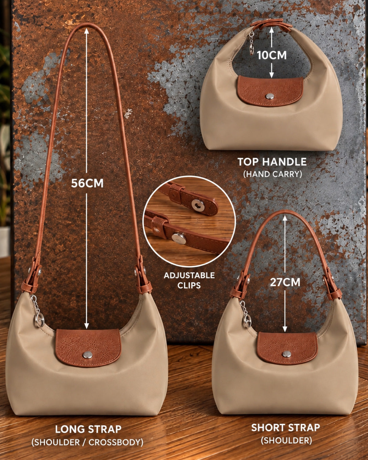 The Mila Mini Bag | Khaki