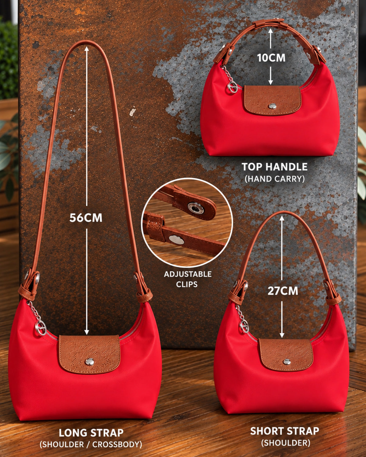 The Mila Mini Bag | Red
