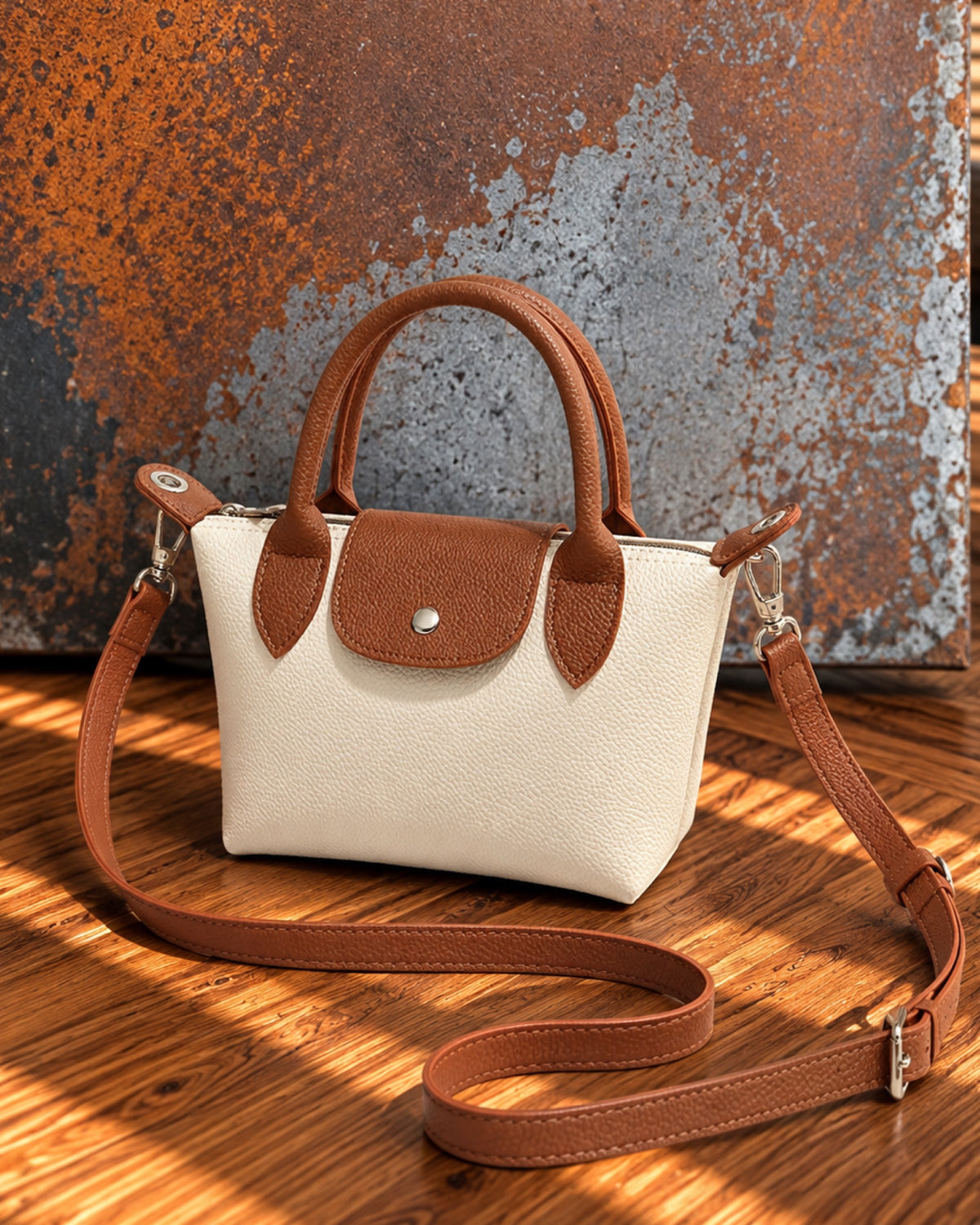 The Pippa Mini Sling Bag | Beige