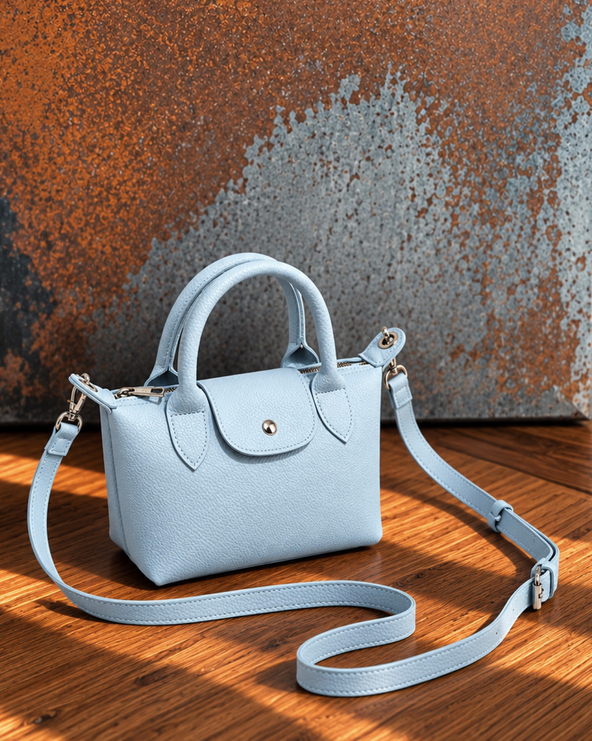 The Pippa Mini Sling Bag | Blue