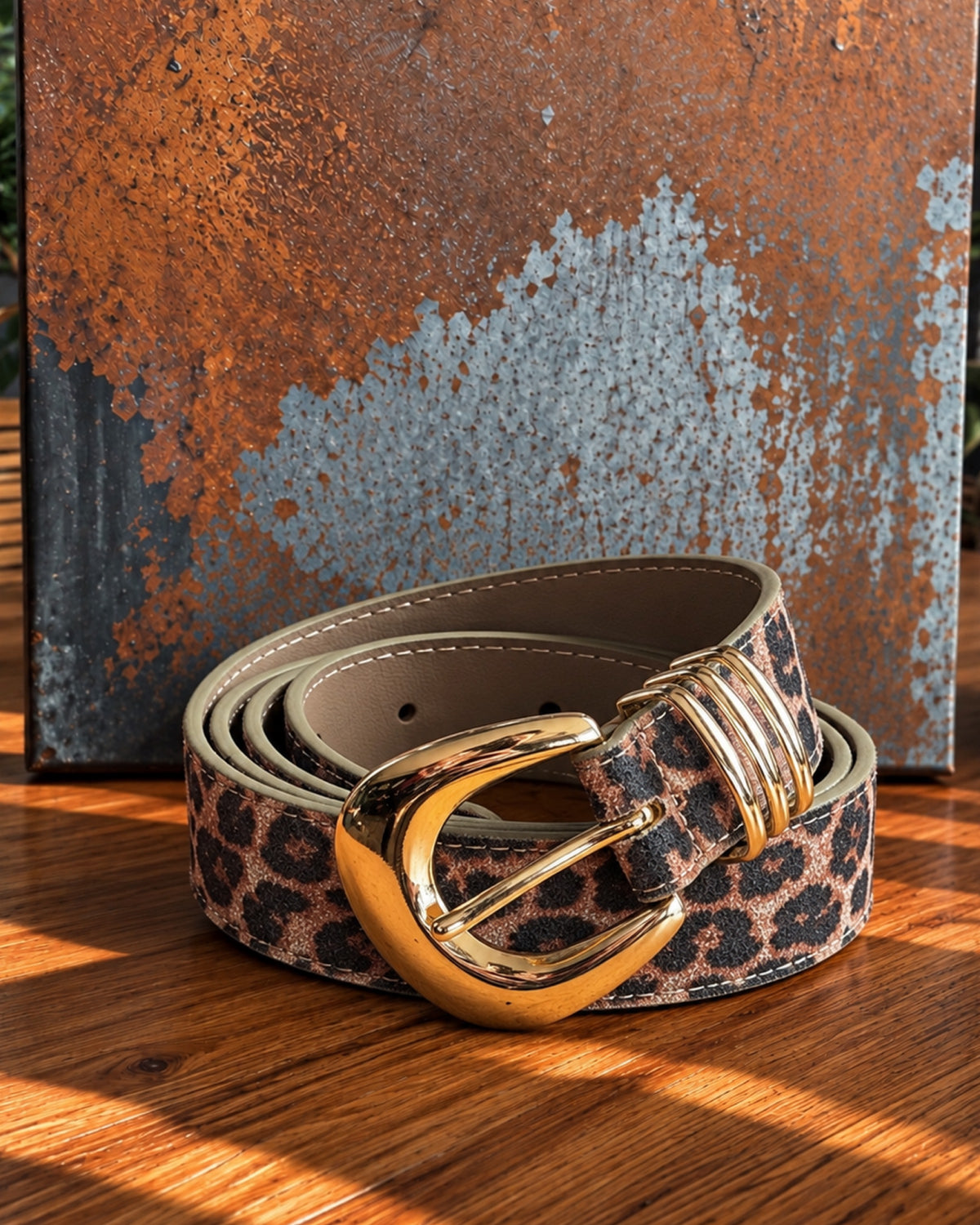 Belt Genuine Leather | Animal Print
