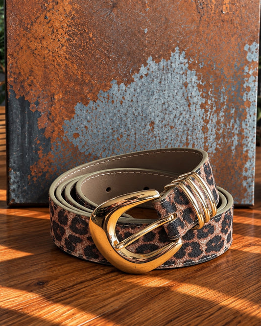 Belt Genuine Leather | Animal Print
