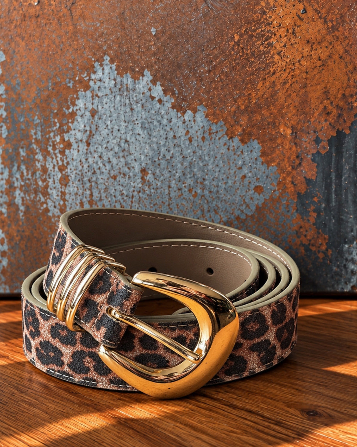 Belt Genuine Leather | Animal Print