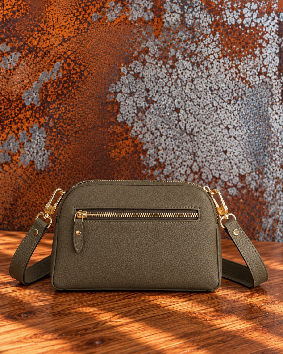 The Coco Crossbody Wrist Bag | Elephant Grey