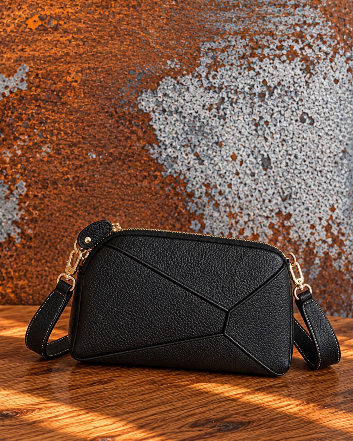 The Coco Crossbody Wrist Bag | Black