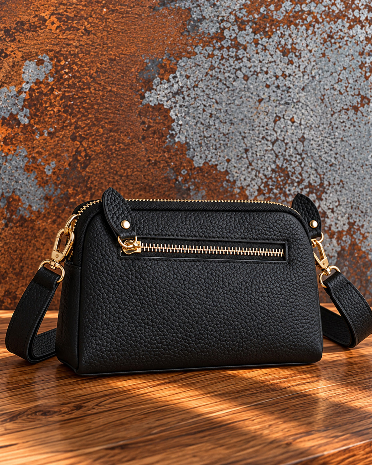 The Coco Crossbody Wrist Bag | Black