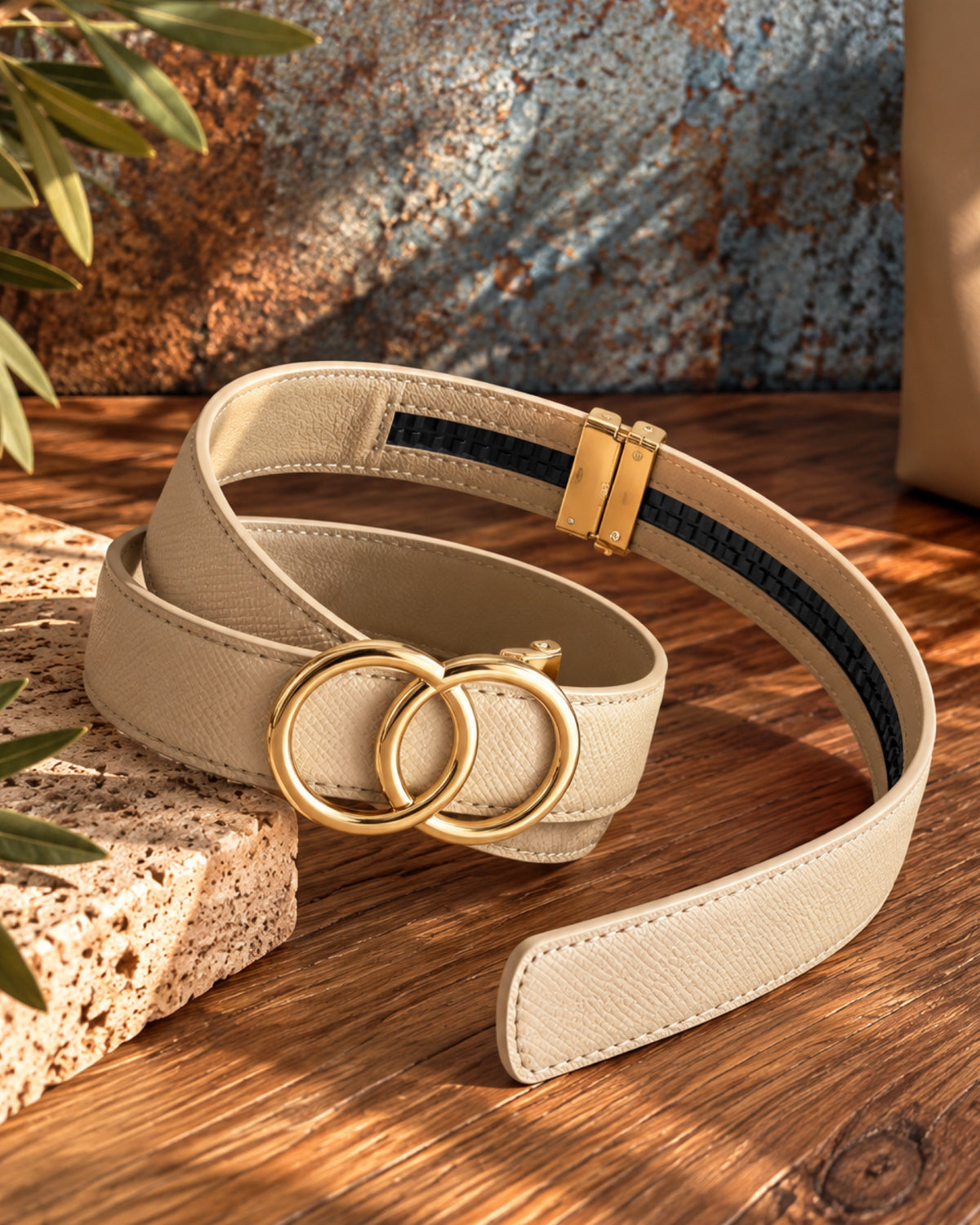 Belt Genuine Leather | Double Ring
