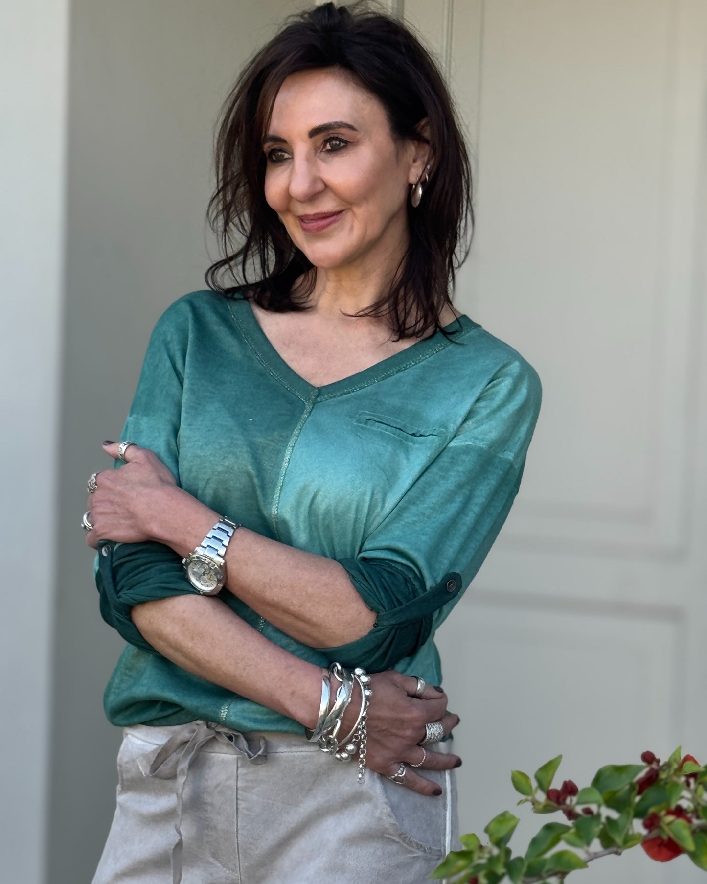 Mamma Mia Top | Teal