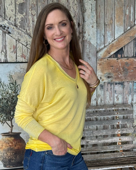 Silver Lining Knits | Yellow