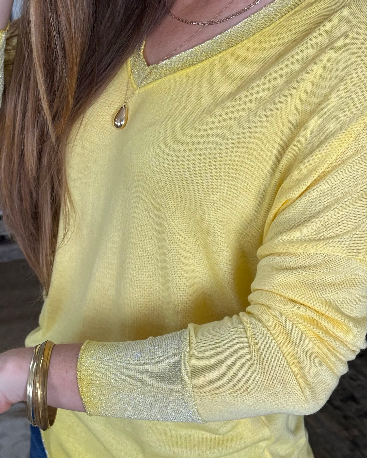 Silver Lining Knits | Yellow