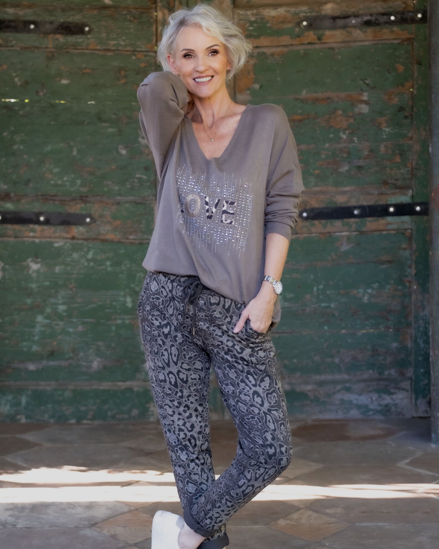 Coffee Run Drawstring Pants | Mocha