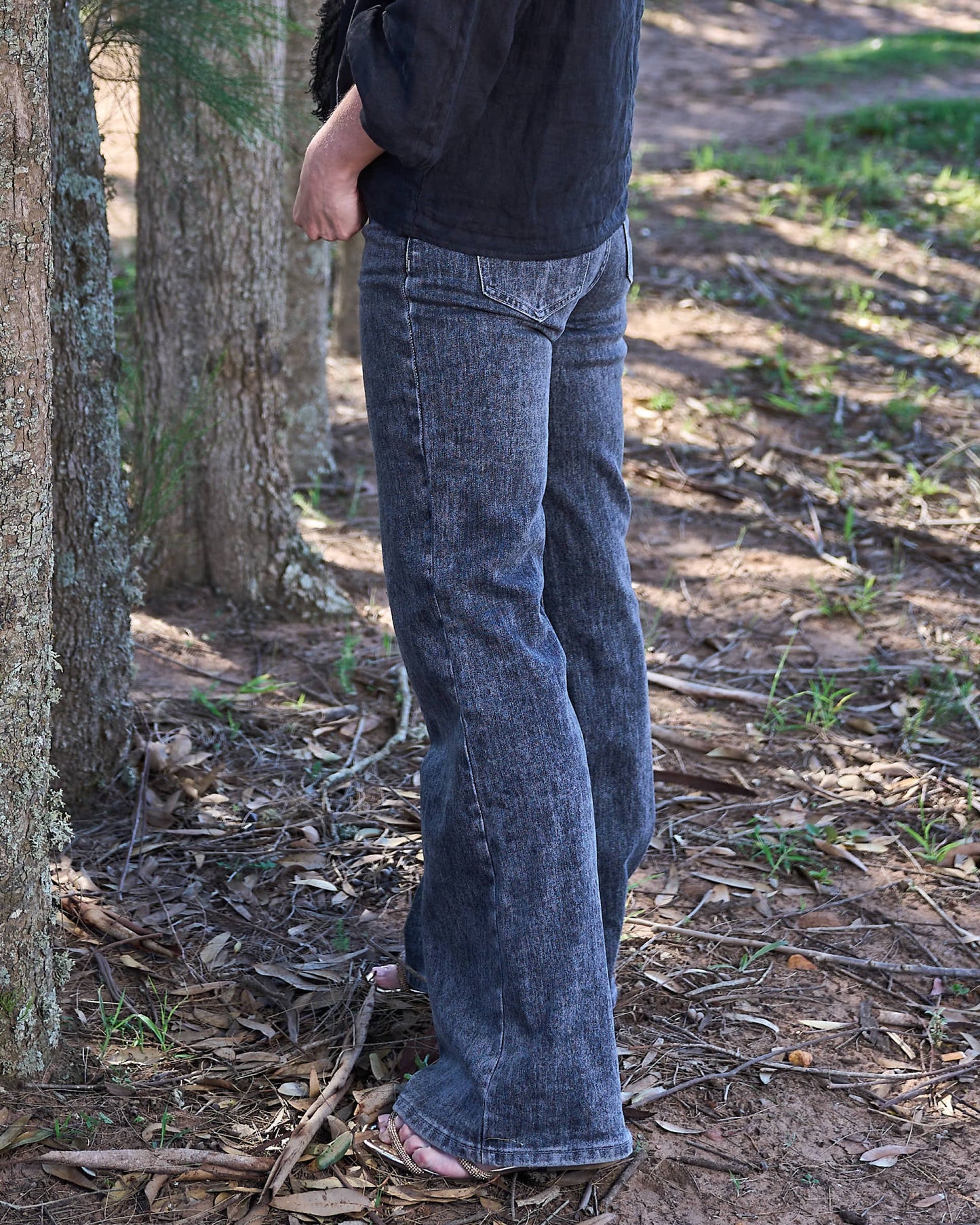 Legacy Bootcut Denim | Charcoal
