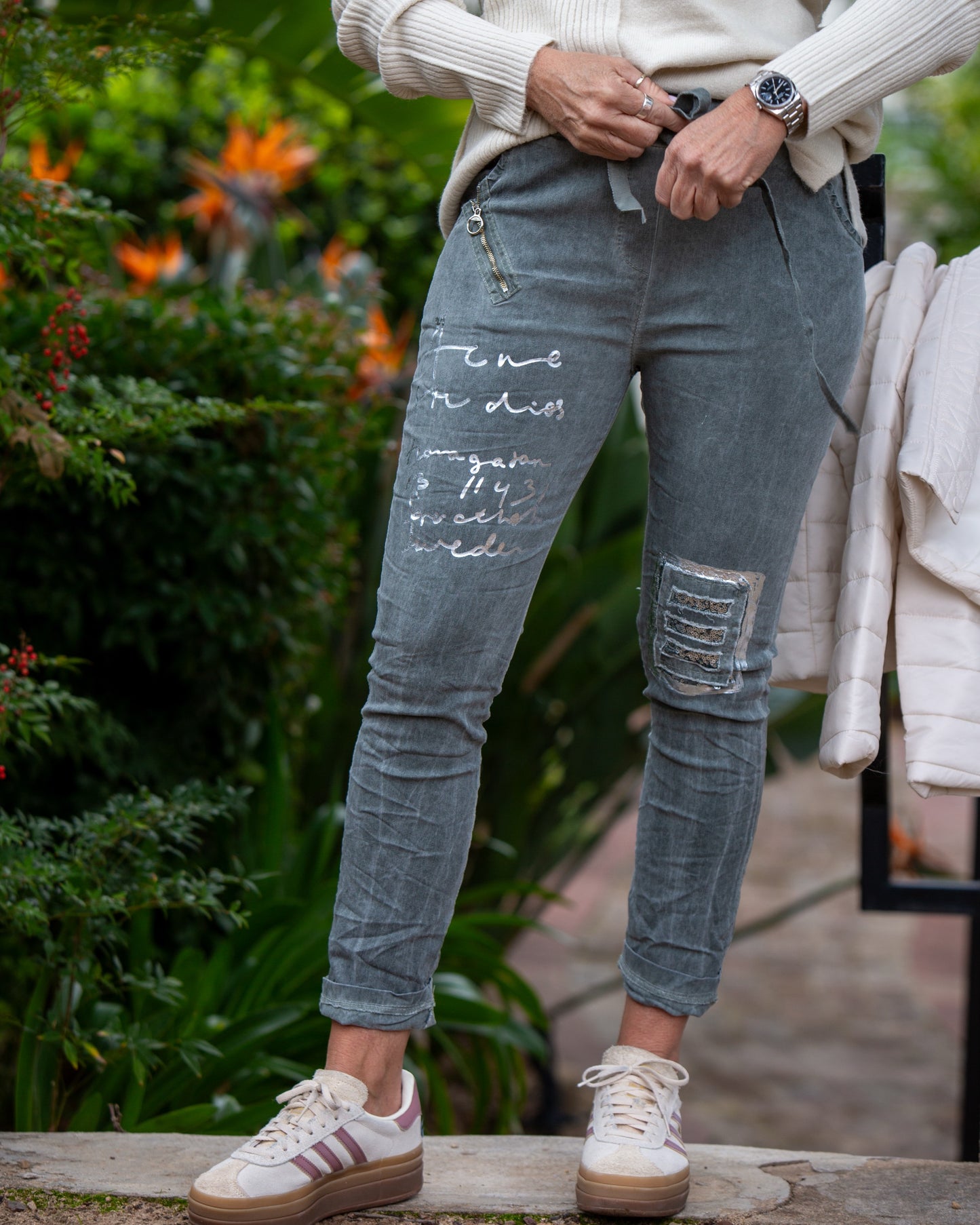Verona Drawstring Pants | Sea Foam